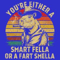 YouRe Either A Smart Fella Or A Fart Smella 16 in Basic Backpack