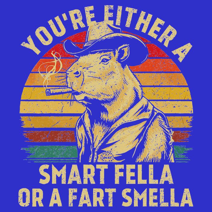 YouRe Either A Smart Fella Or A Fart Smella 16 in Basic Backpack