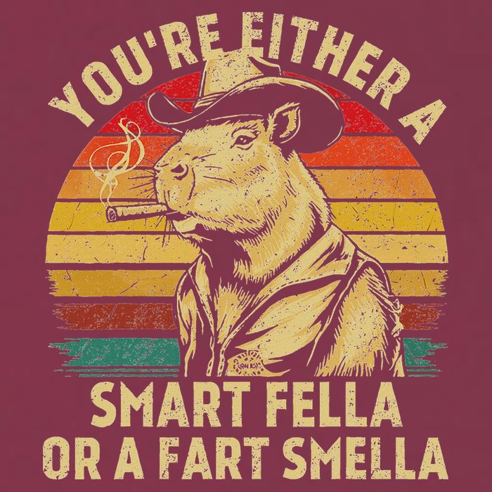 YouRe Either A Smart Fella Or A Fart Smella 16oz Travel Tumbler