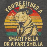 YouRe Either A Smart Fella Or A Fart Smella Vector Backpack