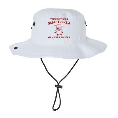 YouRe Either A Smart Fella Or A Fart Smella Legacy Cool Fit Booney Bucket Hat