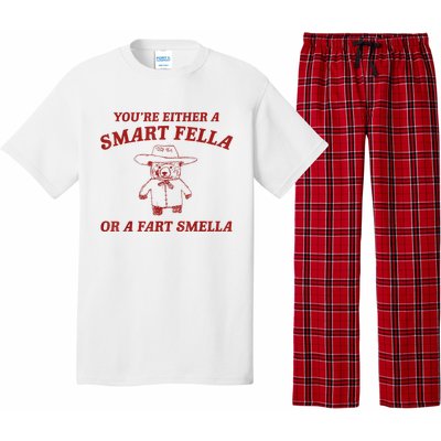 YouRe Either A Smart Fella Or A Fart Smella Pajama Set