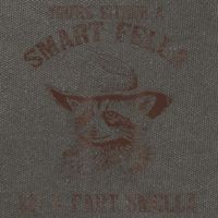 YouRe Either A Smart Fella Or A Fart Smella Funny Raccoon Cotton Canvas Backpack