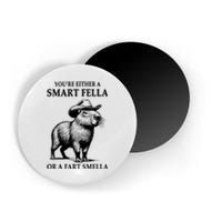 YouRe Either A Smart Fella Or A Fart Smella Capybara Meme Magnet