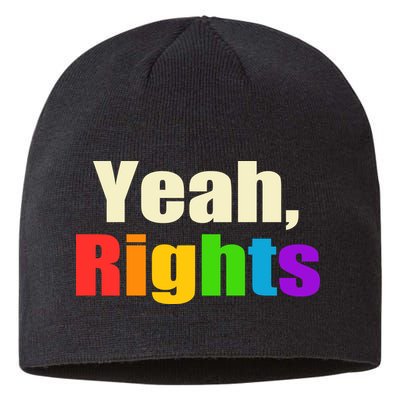 Yeah Rights Rainbow Pride Sustainable Beanie