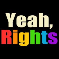 Yeah Rights Rainbow Pride Tie-Dye T-Shirt