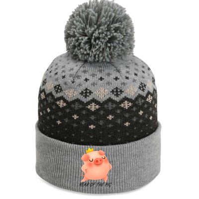 Year Of The Pig Chinese Zodiac The Baniff Cuffed Pom Beanie