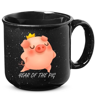 Year Of The Pig Chinese Zodiac 15oz Campfire Ceramic Mug