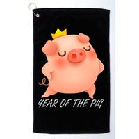 Year Of The Pig Chinese Zodiac Golf Towel