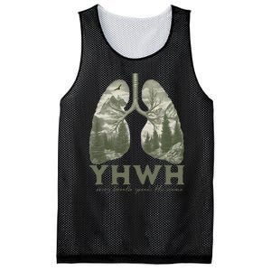 Yhwh Every Breath Speaks His Name Mesh Reversible Basketball Jersey Tank