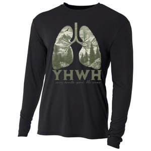 Yhwh Every Breath Speaks His Name Cooling Performance Long Sleeve Crew