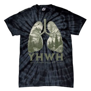 Yhwh Every Breath Speaks His Name Tie-Dye T-Shirt