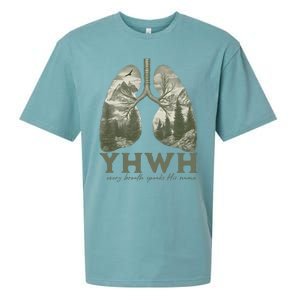 Yhwh Every Breath Speaks His Name Sueded Cloud Jersey T-Shirt