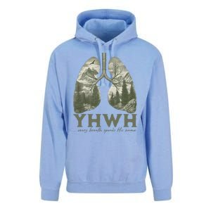 Yhwh Every Breath Speaks His Name Unisex Surf Hoodie