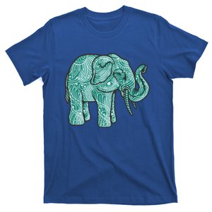 Yoga Elephant Dala Art Animal Lovers Cartoon Buddha Lover Gift T-Shirt