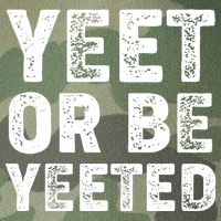 Yeet Or Be Yeeted Legacy Tie Dye Trucker Hat