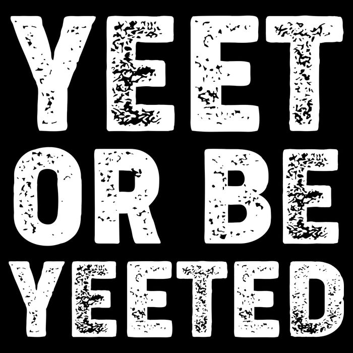 Yeet Or Be Yeeted Toddler Hoodie