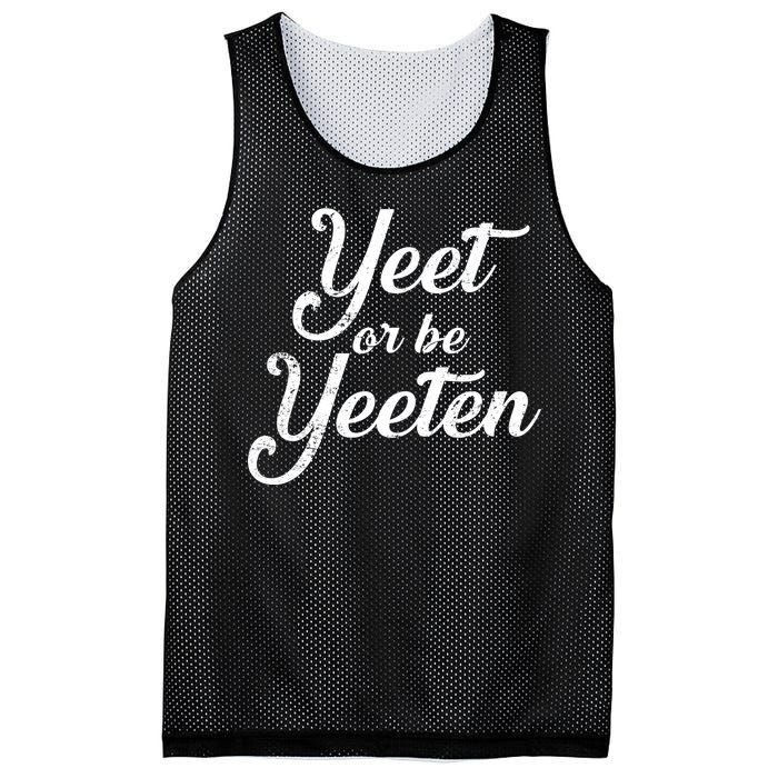 Yeet Or Be Yeeten Mesh Reversible Basketball Jersey Tank