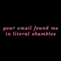Your Email Found Me In Literal Shambles Funny Joke Zip Tote Bag