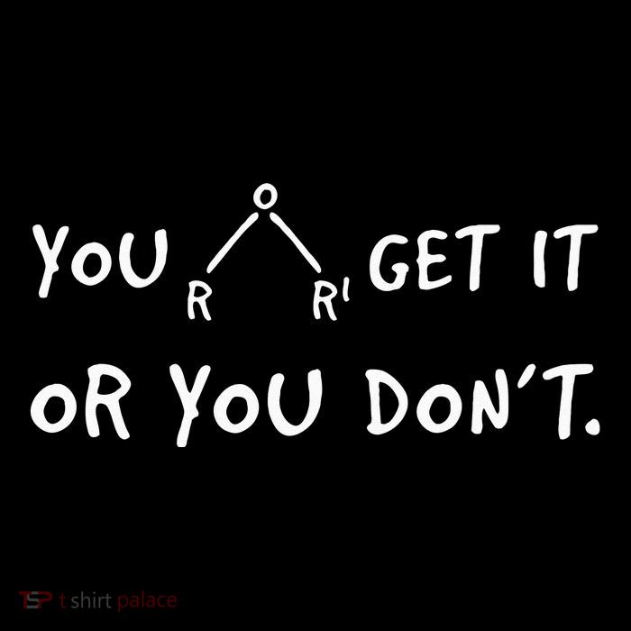 You Either Get Or You Don´t Funny Chemistry Pun Saying 7-Panel Snapback Hat