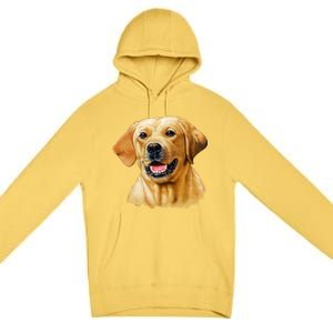 Yellow Lab Premium Pullover Hoodie