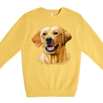 Yellow Lab Premium Crewneck Sweatshirt