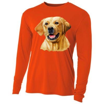 Yellow Lab Cooling Performance Long Sleeve Crew