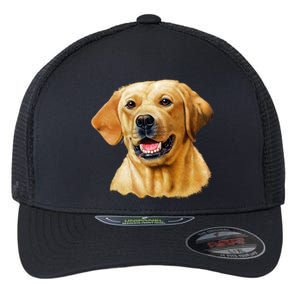 Yellow Lab Flexfit Unipanel Trucker Cap