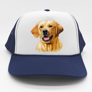 Yellow Lab Trucker Hat