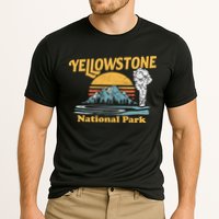 Yellow Stone Park Retro Cooling Performance Crew T-Shirt