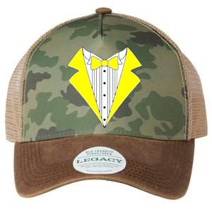 Yellow Tuxedo Tux Wedding Legacy Tie Dye Trucker Hat