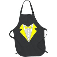 Yellow Tuxedo Tux Wedding Apron