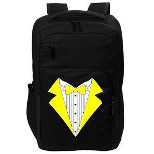 Yellow Tuxedo Tux Wedding Impact Tech Backpack