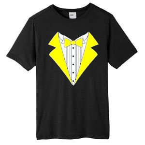 Yellow Tuxedo Tux Wedding Tall Fusion ChromaSoft Performance T-Shirt