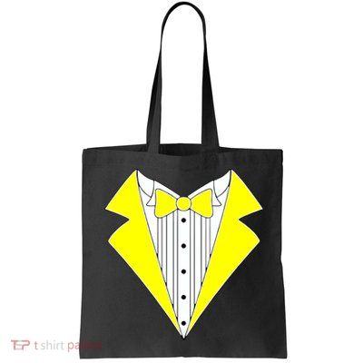 Yellow Tuxedo Tux Wedding Bag