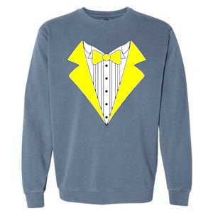 Yellow Tuxedo Tux Wedding Garment-Dyed Sweatshirt