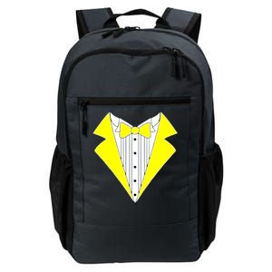 Yellow Tuxedo Tux Wedding Daily Commute Backpack