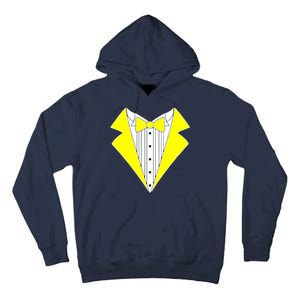 Yellow Tuxedo Tux Wedding Tall Hoodie