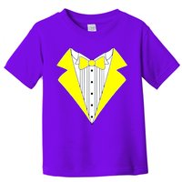 Yellow Tuxedo Tux Wedding Toddler T-Shirt