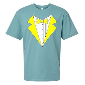 Yellow Tuxedo Tux Wedding Sueded Cloud Jersey T-Shirt