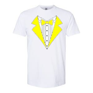 Yellow Tuxedo Tux Wedding Softstyle CVC T-Shirt