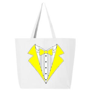 Yellow Tuxedo Tux Wedding 25L Jumbo Tote