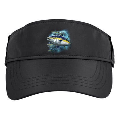 Yellowfin Tuna Swim Adult Drive Performance Visor