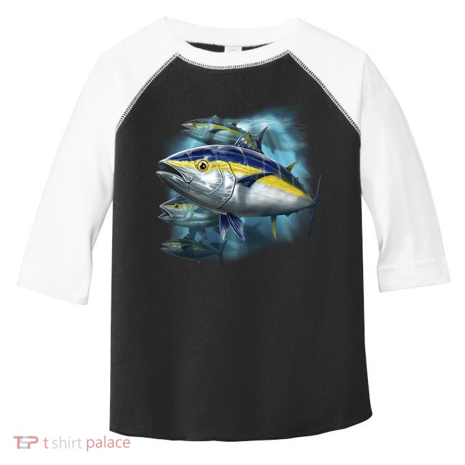 Yellowfin Tuna Swim Toddler Fine Jersey T-Shirt