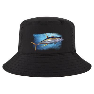 Yellowfin Tuna Swimming Cool Comfort Performance Bucket Hat