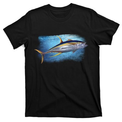 Yellowfin Tuna Swimming T-Shirt