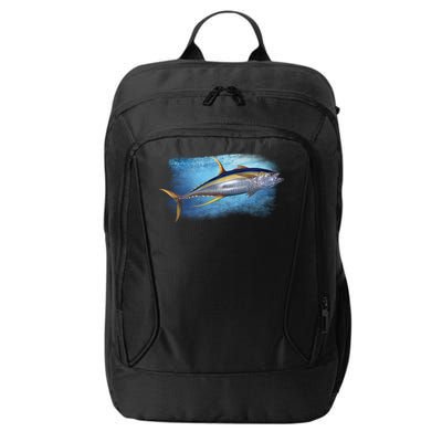 Yellowfin Tuna Swimming City Backpack