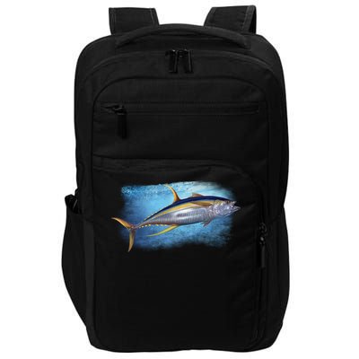 Yellowfin Tuna Swimming Impact Tech Backpack