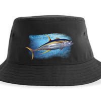 Yellowfin Tuna Swimming Sustainable Bucket Hat