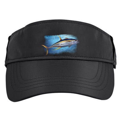 Yellowfin Tuna Swimming Adult Drive Performance Visor